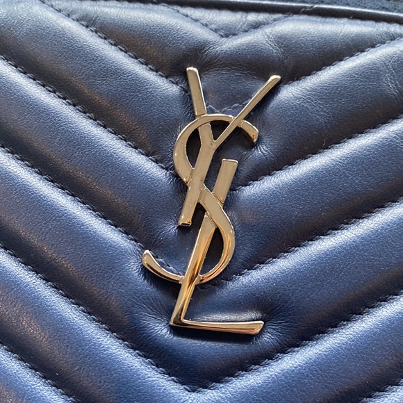 Saint Laurent YSL monogram wristlet, quilted pouch wallet - Picture 7 of 7